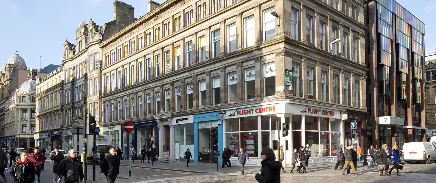 Reith Lambert appointed to market Prime Glasgow City Centre mixed use Investment