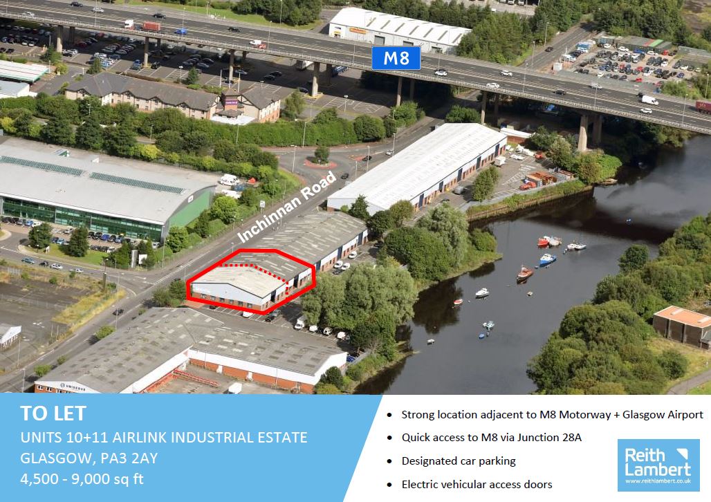 Industrial Units To Let at Airlink Industrial Estate, Glasgow