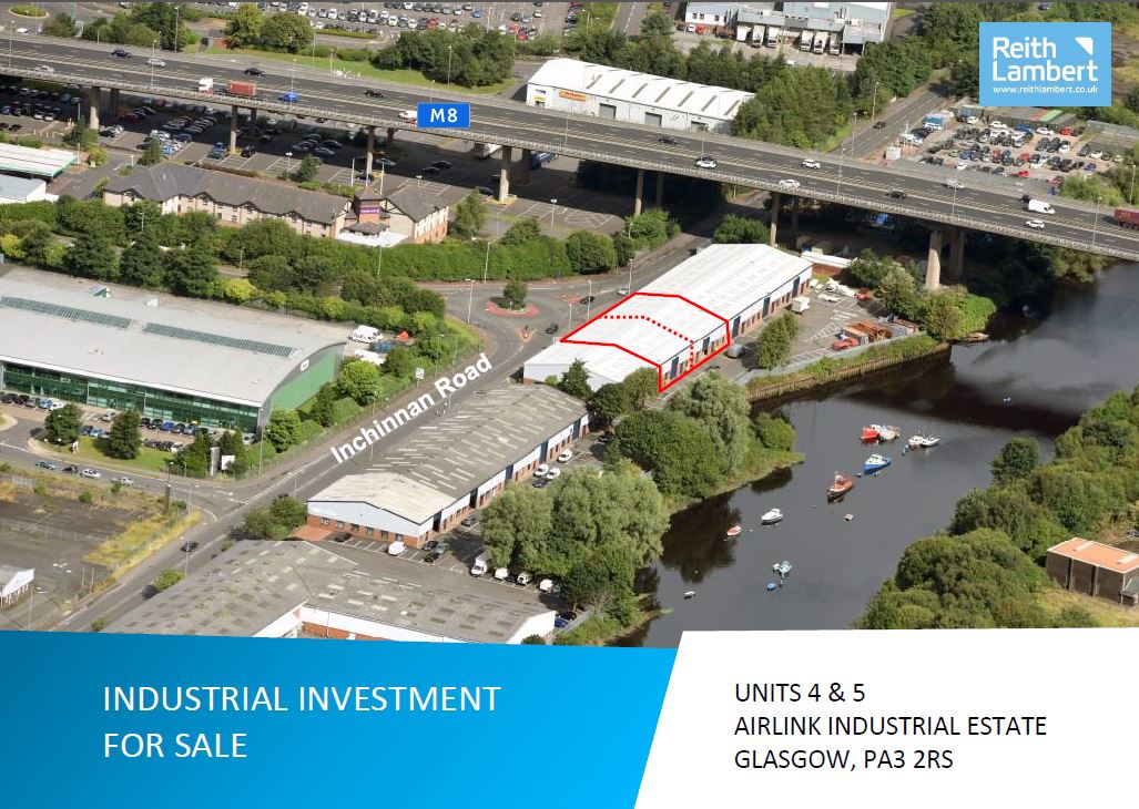 Investment for Sale at Airlink Industrial Estate, Glasgow